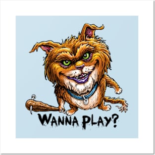 Wanna Play? Posters and Art